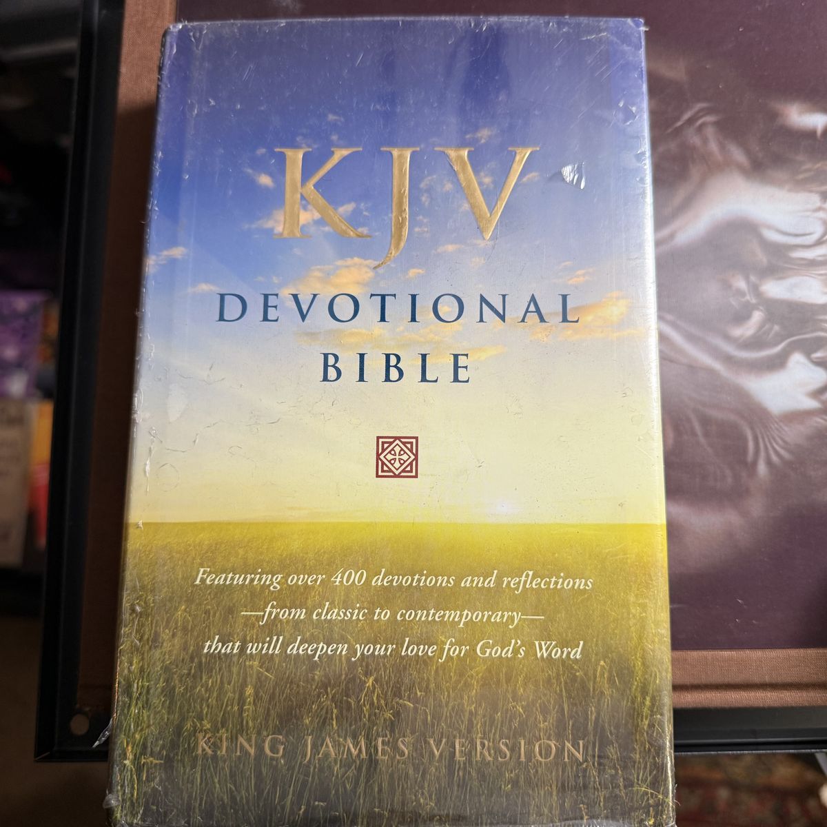 KJV Devotional Bible, Hardcover – 400+ Daily Devotions