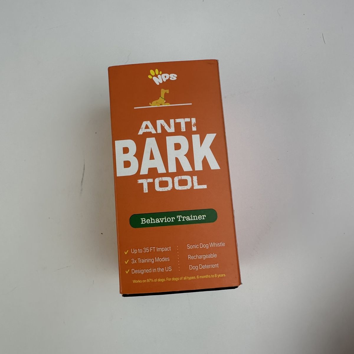 Rechargeable Ultrasonic Bark Control & Dog Trainer
